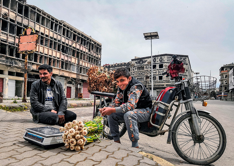garlic vendor homs