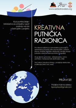 creative travel workshop poster