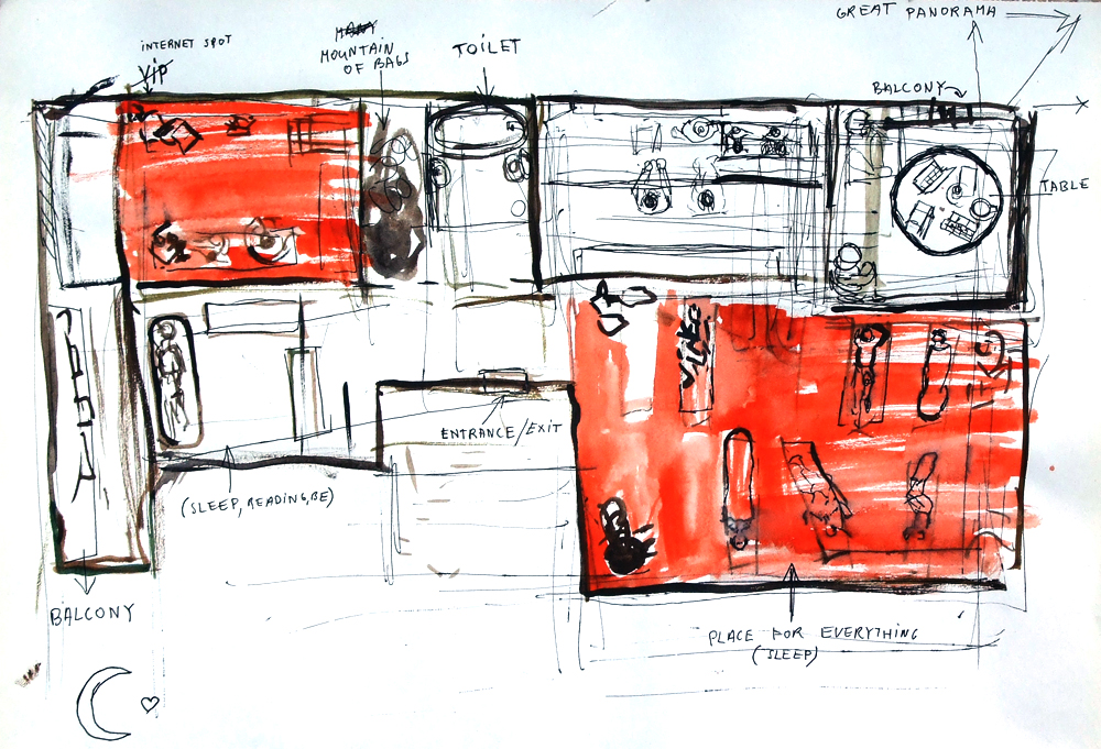 travel house plan