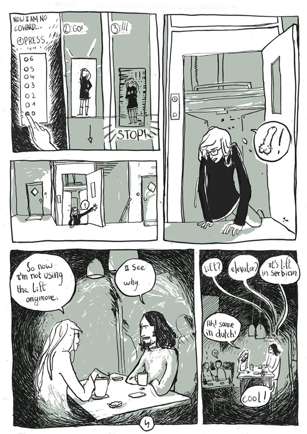 zagreb lift comic